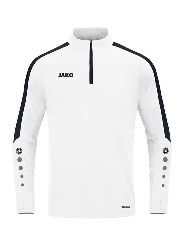 JAKO JAKO Športna majica  črna / bela