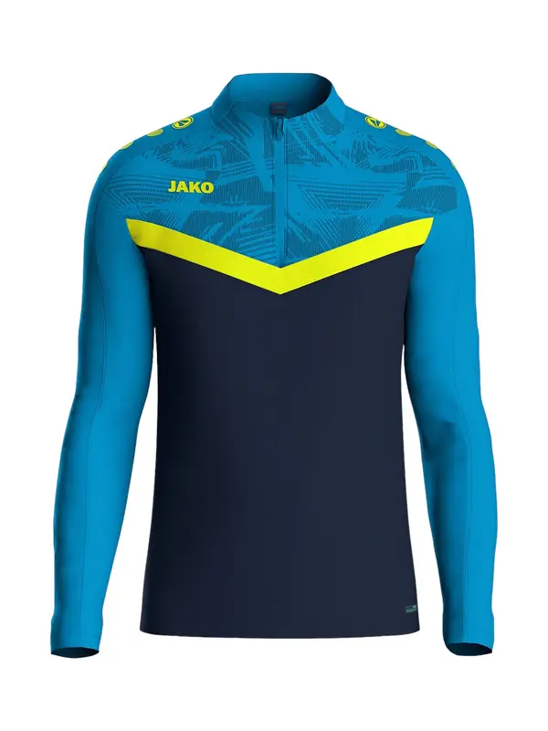 JAKO JAKO Športna majica  modra / nočno modra / apno