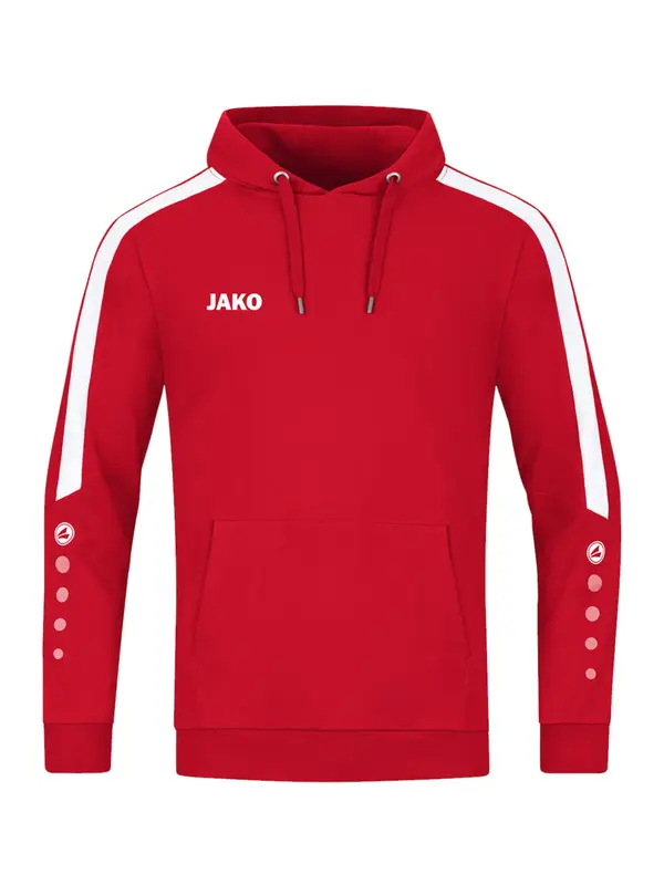 JAKO JAKO Športna majica  rdeča / bela
