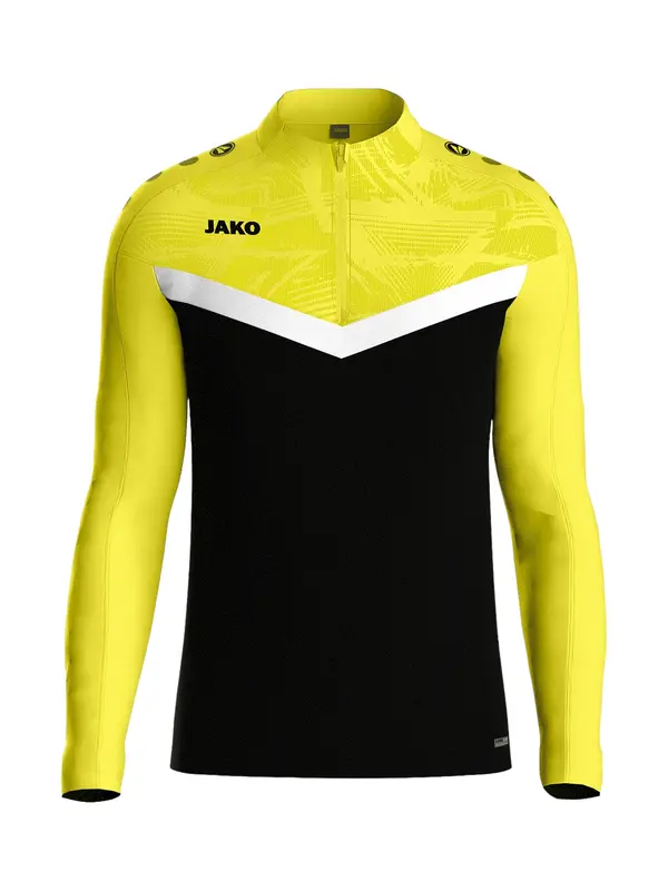 JAKO JAKO Športna majica  rumena / črna / bela