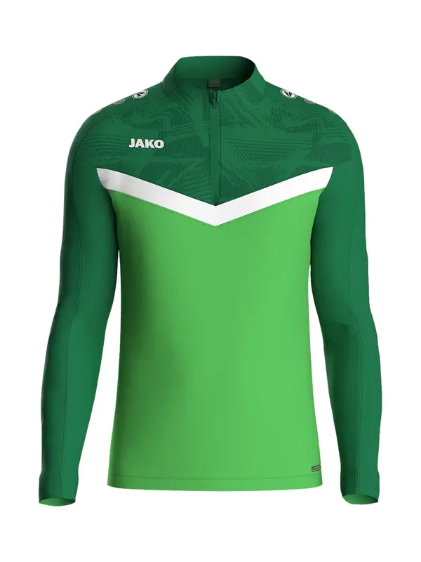 JAKO JAKO Športna majica  zelena / limeta / bela