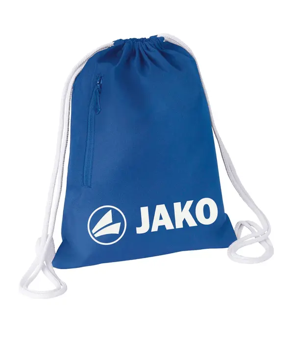 JAKO JAKO Športna torba iz blaga  modra / bela