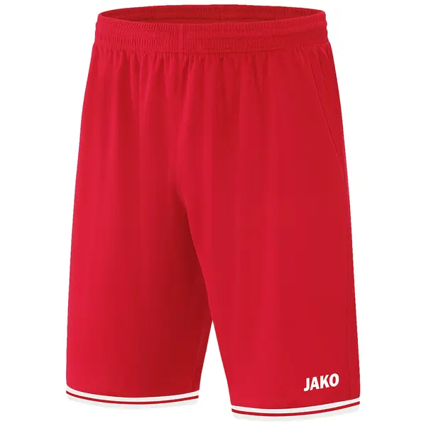 JAKO JAKO Športne hlače 'Center 2.0'  živo rdeča / bela