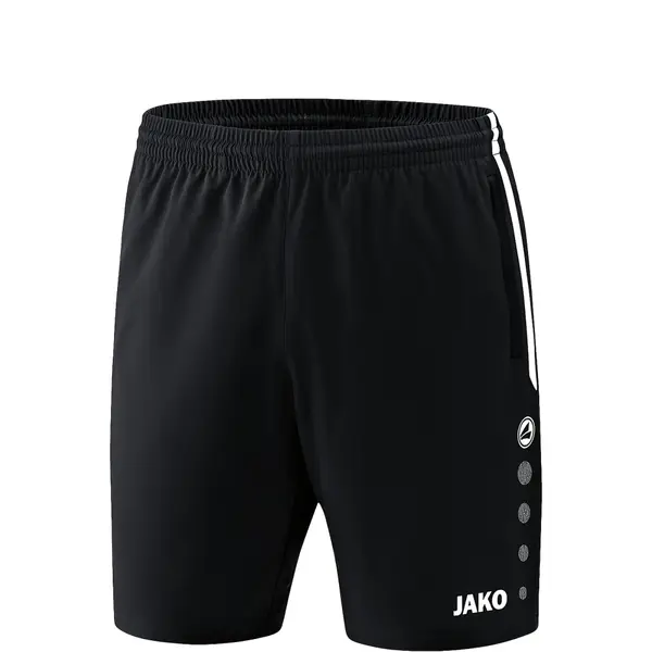 JAKO JAKO Športne hlače 'Competition 2.0'  črna / bela