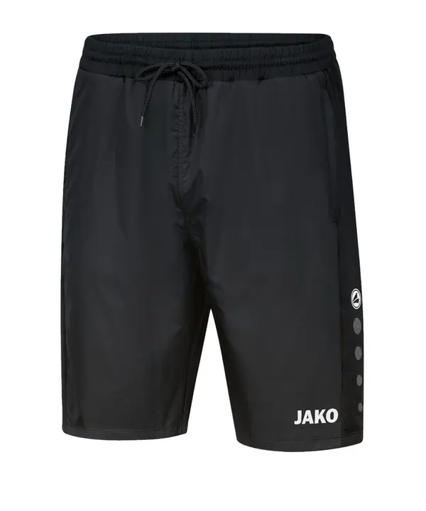 JAKO JAKO Športne hlače  črna / bela