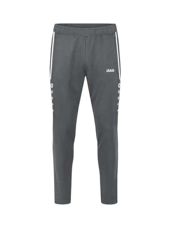 JAKO JAKO Športne hlače  siva / bela