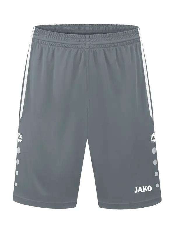 JAKO JAKO Športne hlače  siva / bela