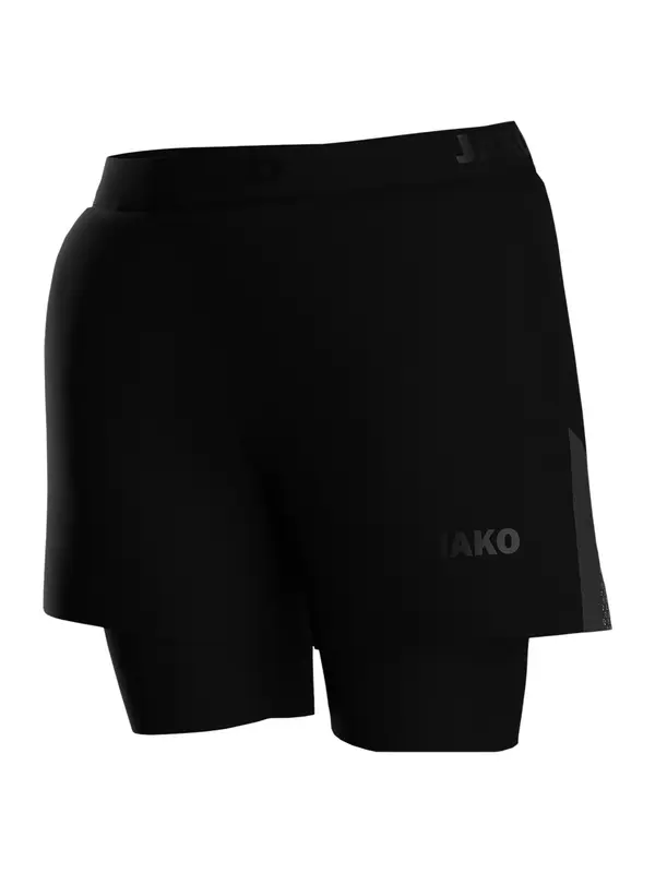 JAKO JAKO Športne hlače  temno siva / črna