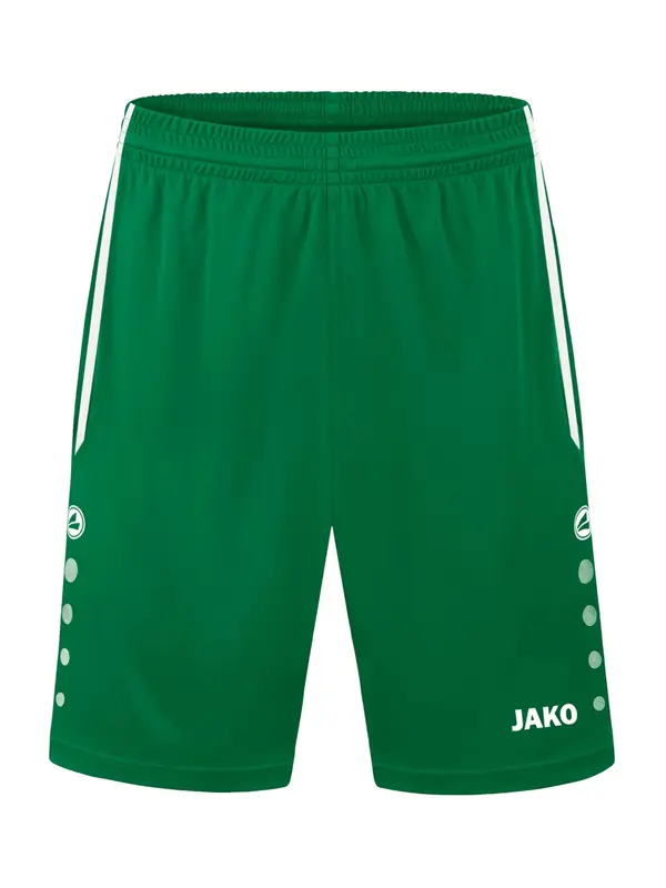JAKO JAKO Športne hlače  zelena / bela