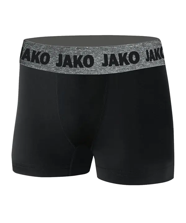 JAKO JAKO Športne spodnjice  siva / črna