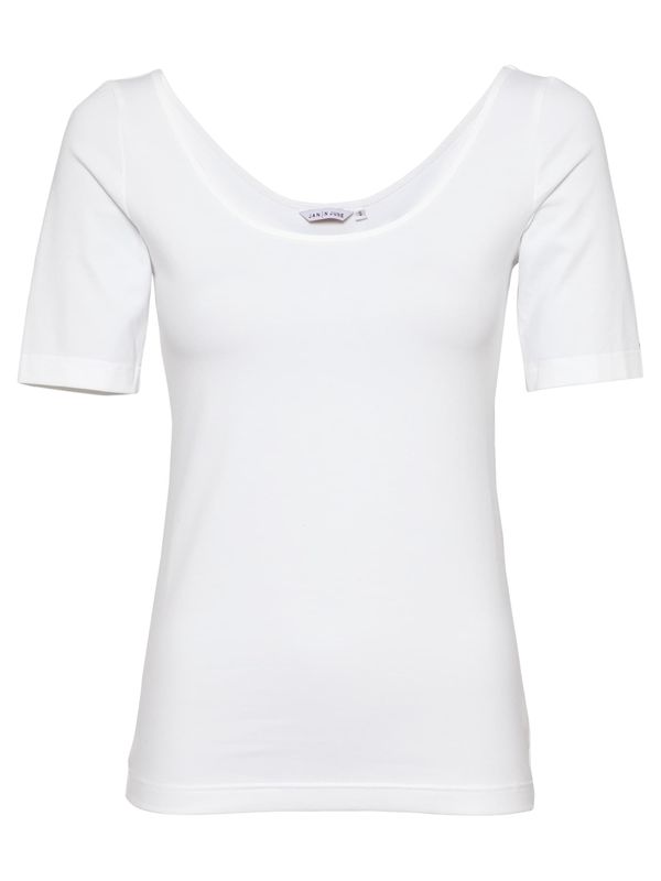 JAN 'N JUNE JAN 'N JUNE Majica 'Scoop'  off-bela