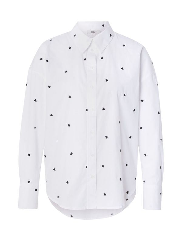 JDY JDY Bluza  črna / bela