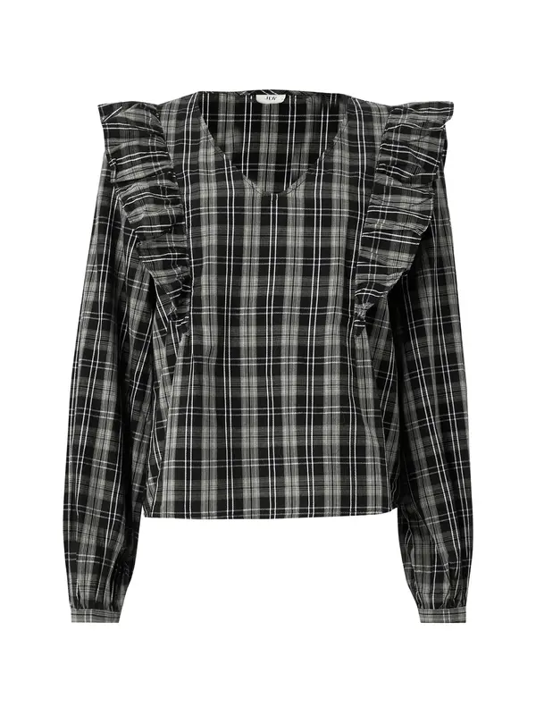 JDY JDY Bluza 'JDYDOLLY'  ecru / črna / bela