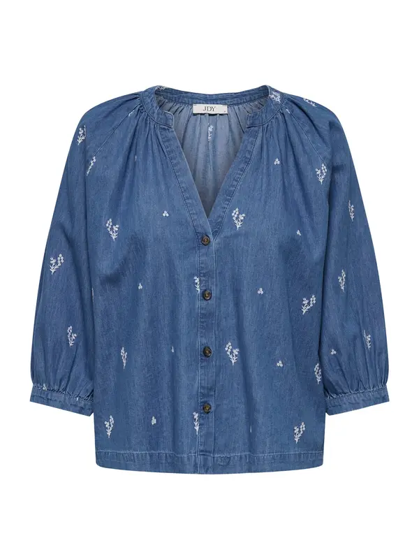 JDY JDY Bluza 'JDYKAI'  moder denim / bela