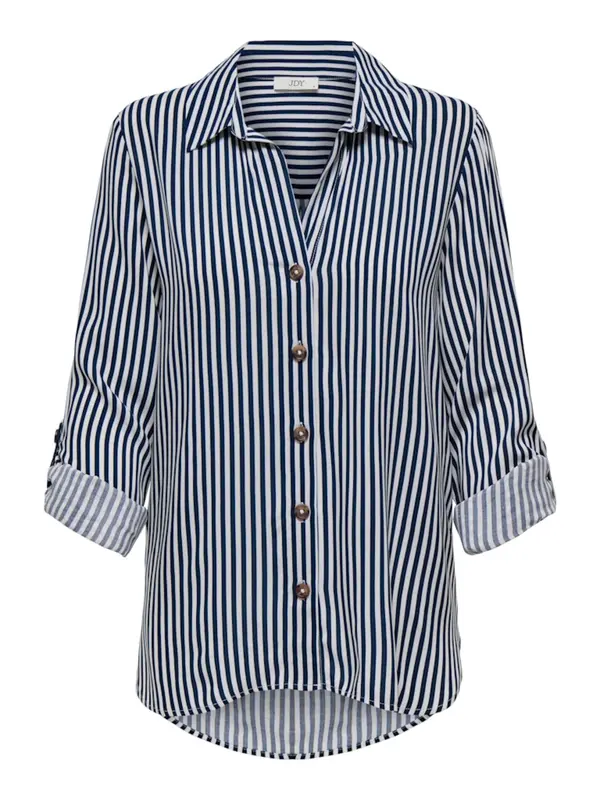 JDY JDY Bluza 'JDYLaurel'  mornarska / bela