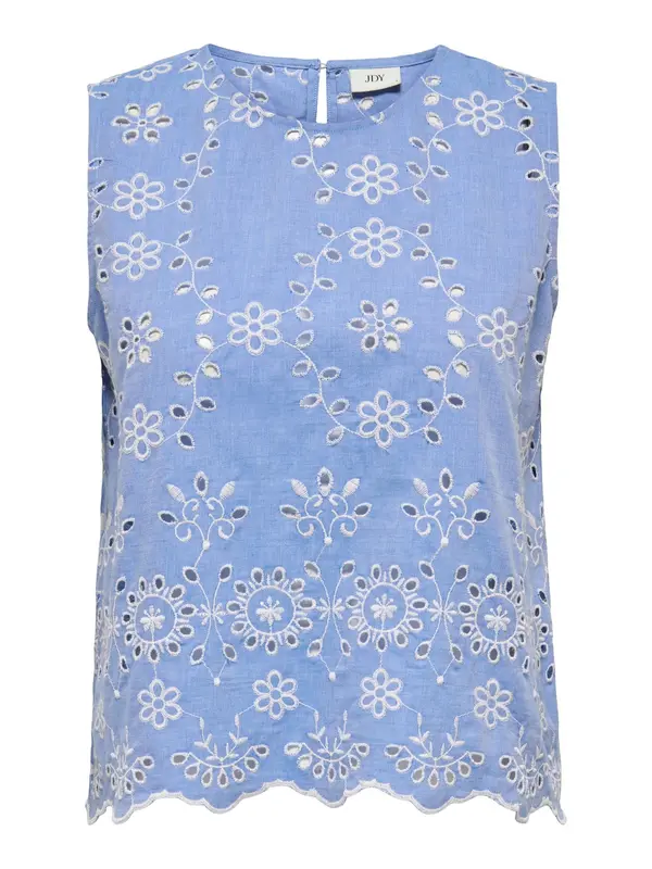 JDY JDY Bluza 'JDYMarina'  golobje modra / bela