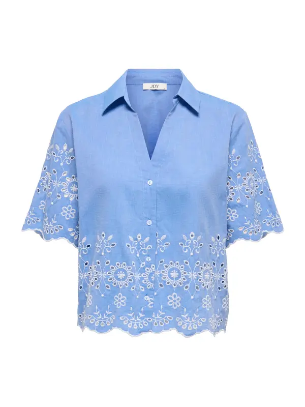 JDY JDY Bluza 'JDYMARINA'  modra / bela