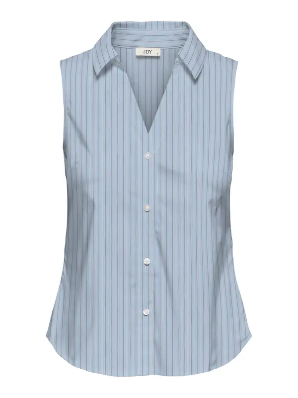 JDY JDY Bluza 'JDYMIO'  svetlo modra / rjava / bela