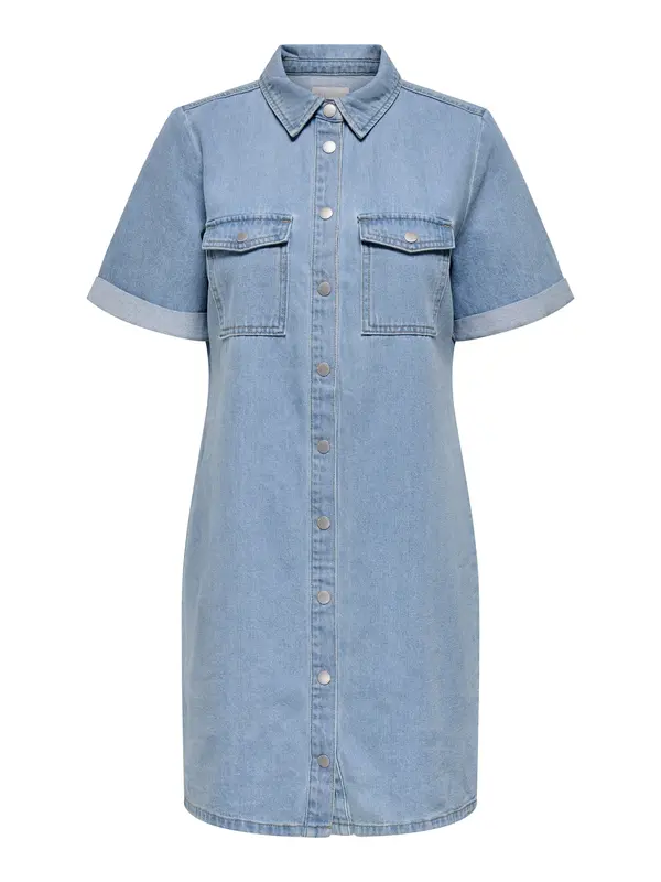 JDY JDY Dolga srajca 'JDYEsmee'  moder denim