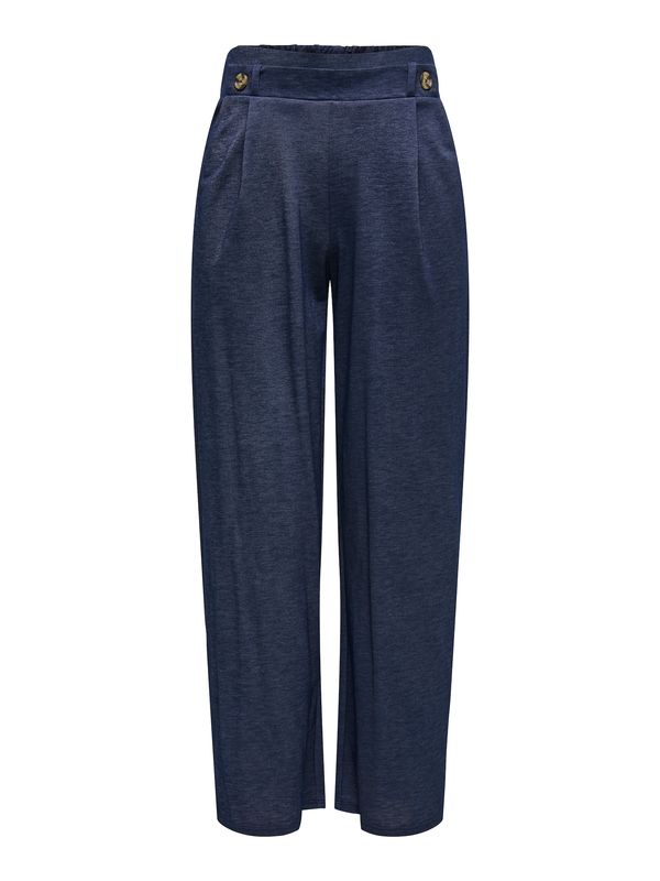 JDY JDY Hlače z naborki 'JDYBIRDIE GEGGO'  temno modra