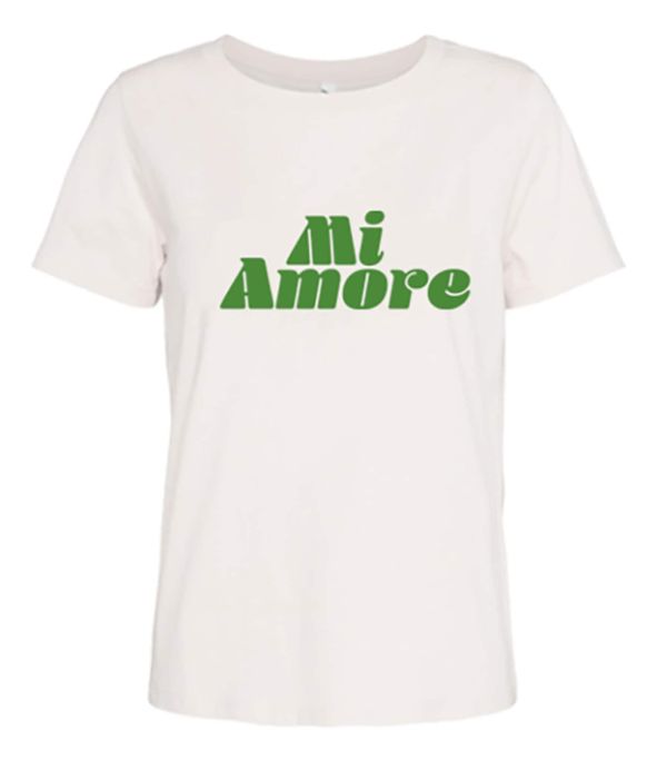 JDY JDY Majica 'JDYMICHIGAN'  ecru / travnato zelena