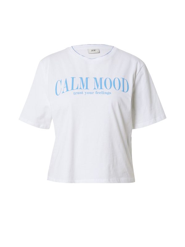 JDY JDY Majica 'JDYNITA'  azur / bela