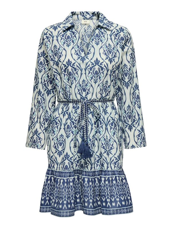 JDY JDY Obleka 'JDYANNA'  marine / voda / bela