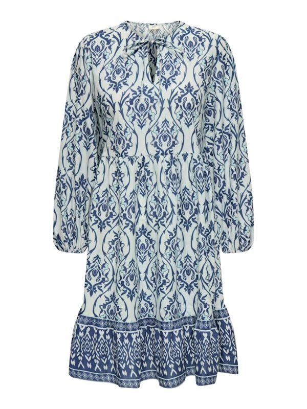 JDY JDY Obleka 'JDYANNA'  modra / svetlo modra / off-bela