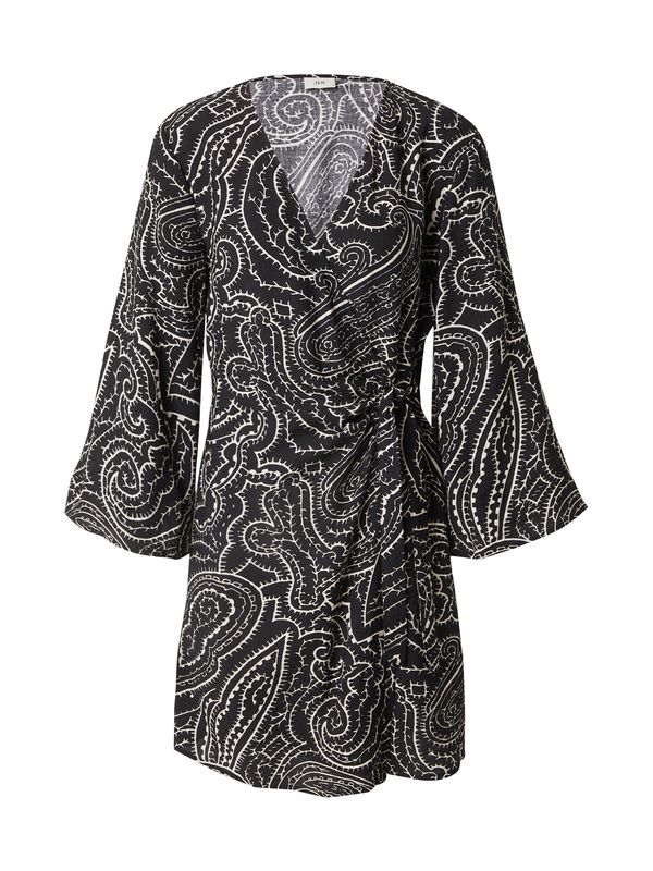 JDY JDY Obleka 'JDYPEPPER'  črna / bela