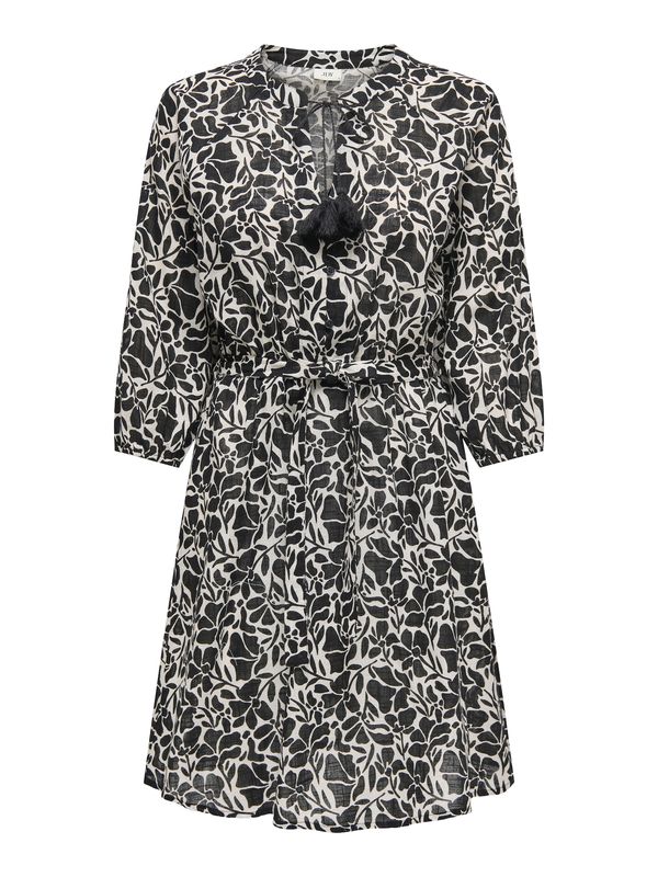 JDY JDY Obleka 'JDYSAPNA'  črna / bela