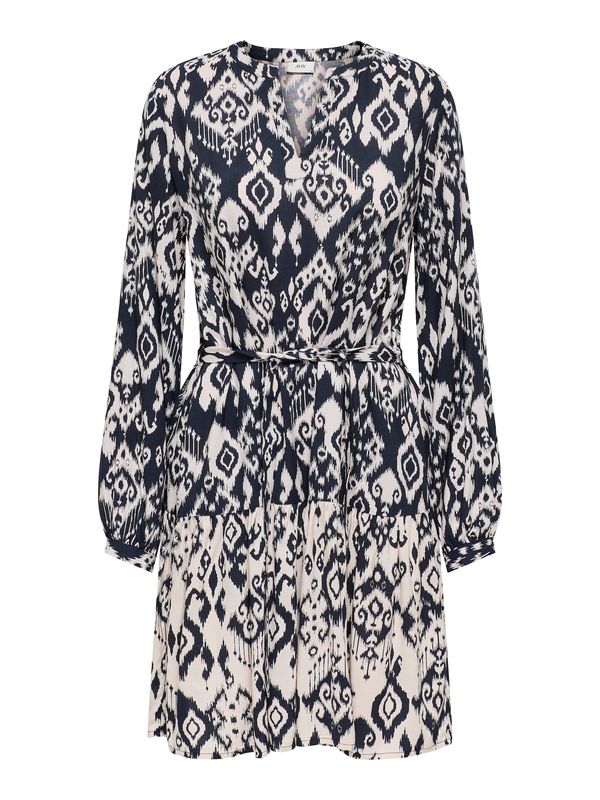 JDY JDY Obleka 'JDYTIGER'  črna / bela