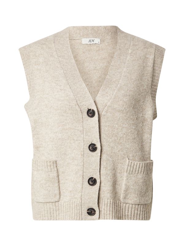 JDY JDY Pleten brezrokavnik 'JDYSUPER'  temno siva