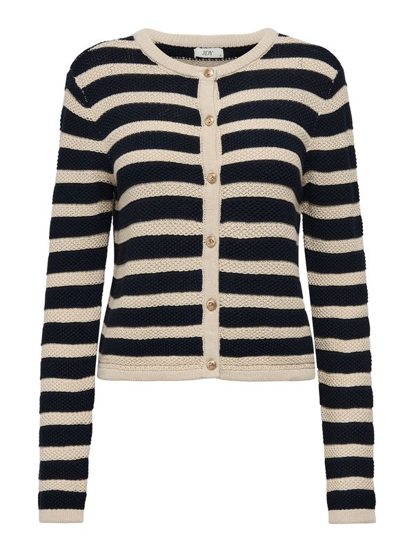 JDY JDY Pletena jopa 'JDYTIKKA'  kremna / črna