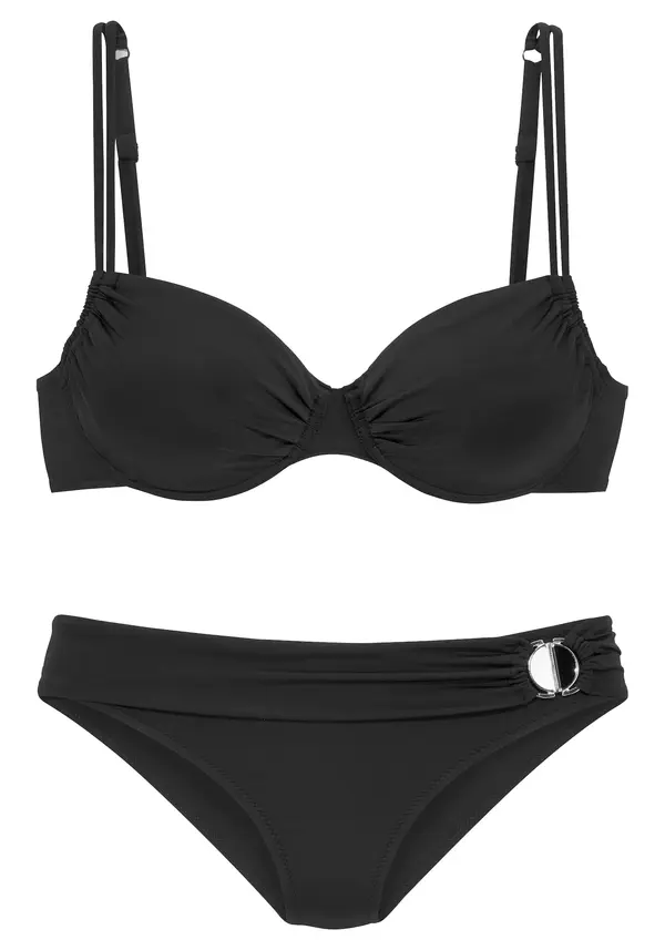 JETTE JETTE Bikini  črna