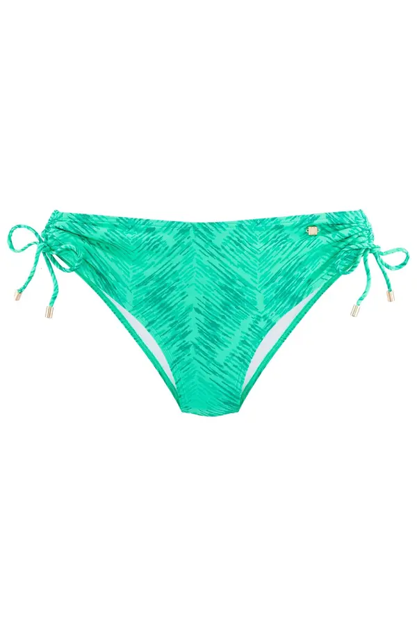 JETTE JETTE Bikini hlačke  zelena / temno zelena