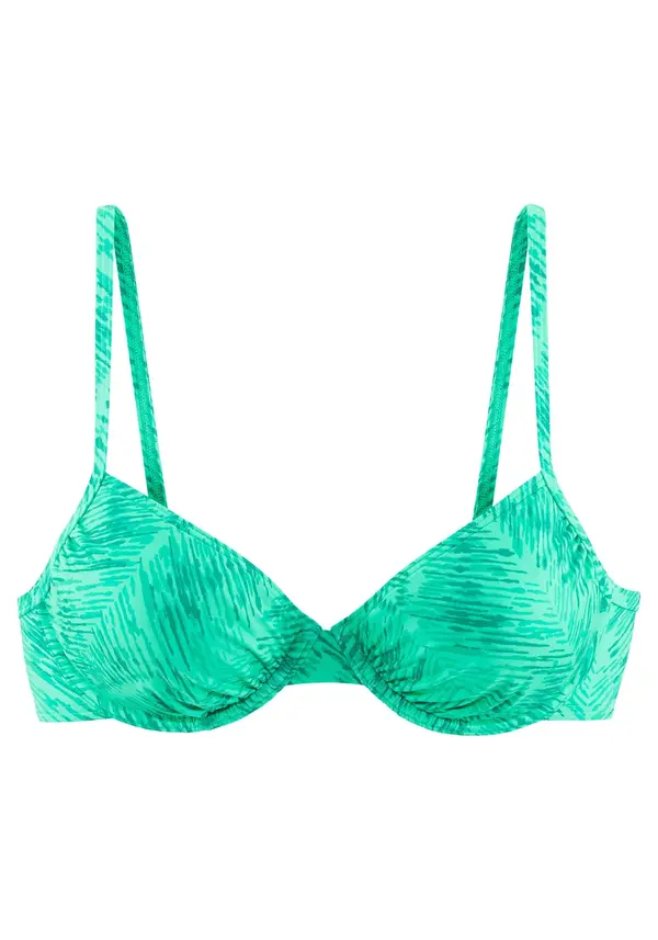JETTE JETTE Bikini zgornji del  turkizna / smaragd / meta