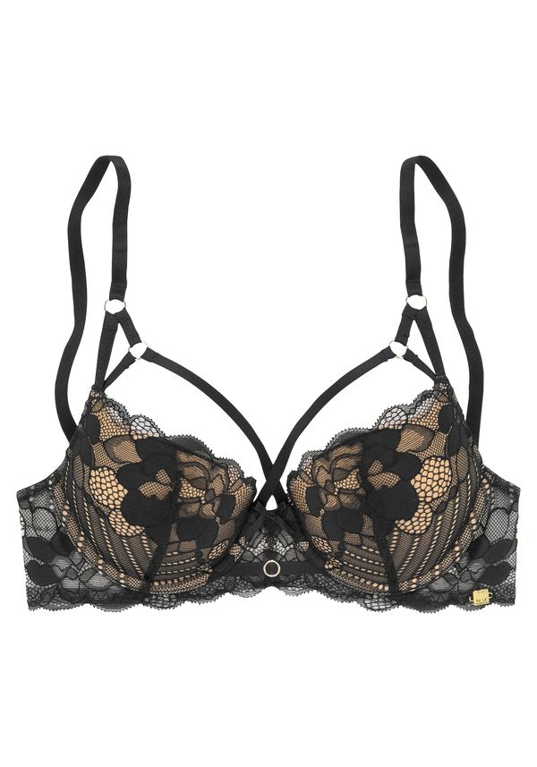 JETTE JETTE Nedrček  kapučino / črna