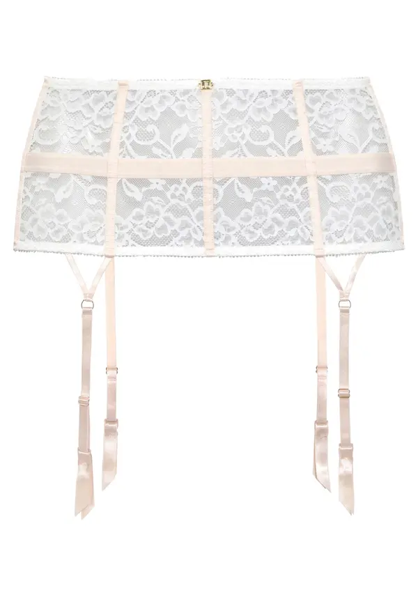 JETTE JETTE Pasek za nogavice  rosé / bela
