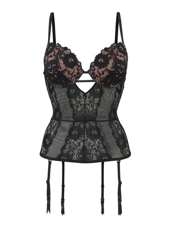 JETTE JETTE Steznik  črna