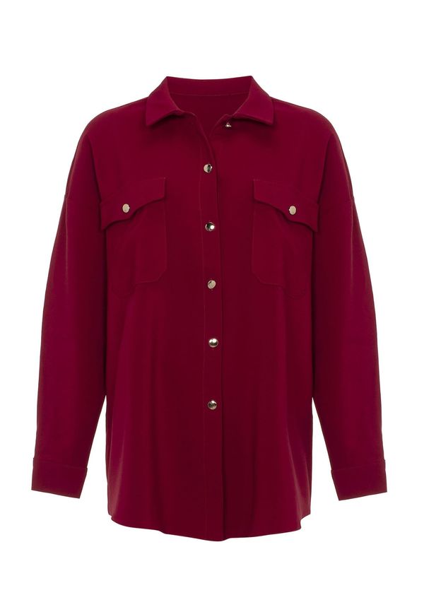 Jimmy Sanders Jimmy Sanders Bluza  bordo