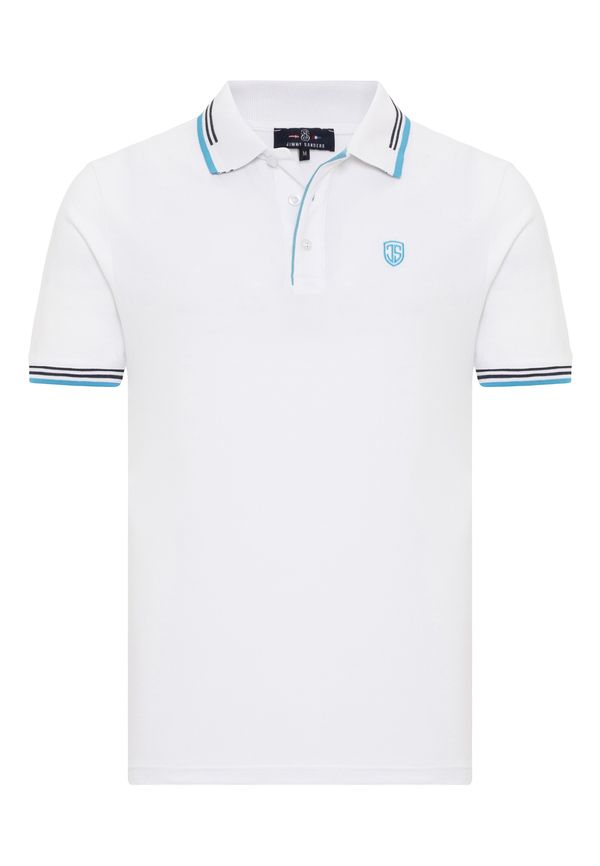 Jimmy Sanders Jimmy Sanders Majica  modra / črna / bela