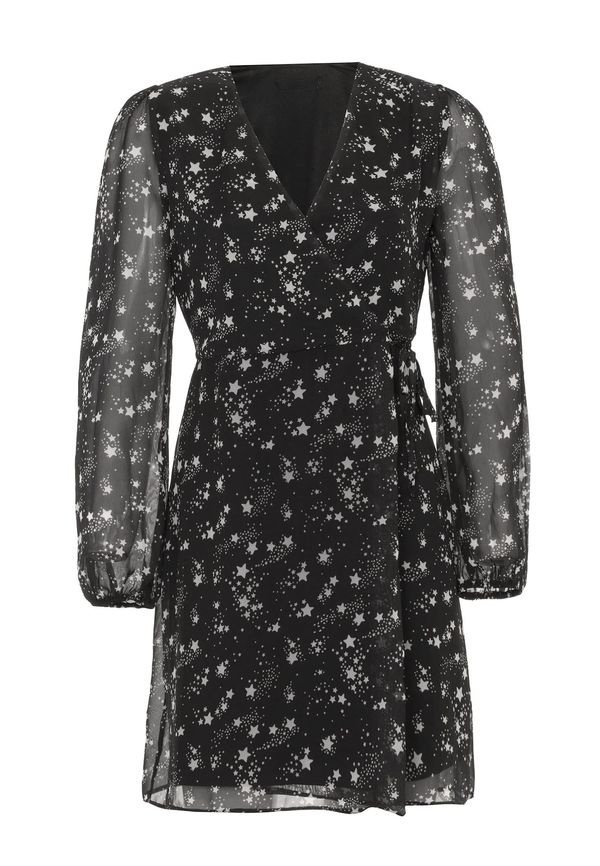 Jimmy Sanders Jimmy Sanders Obleka  svetlo siva / črna