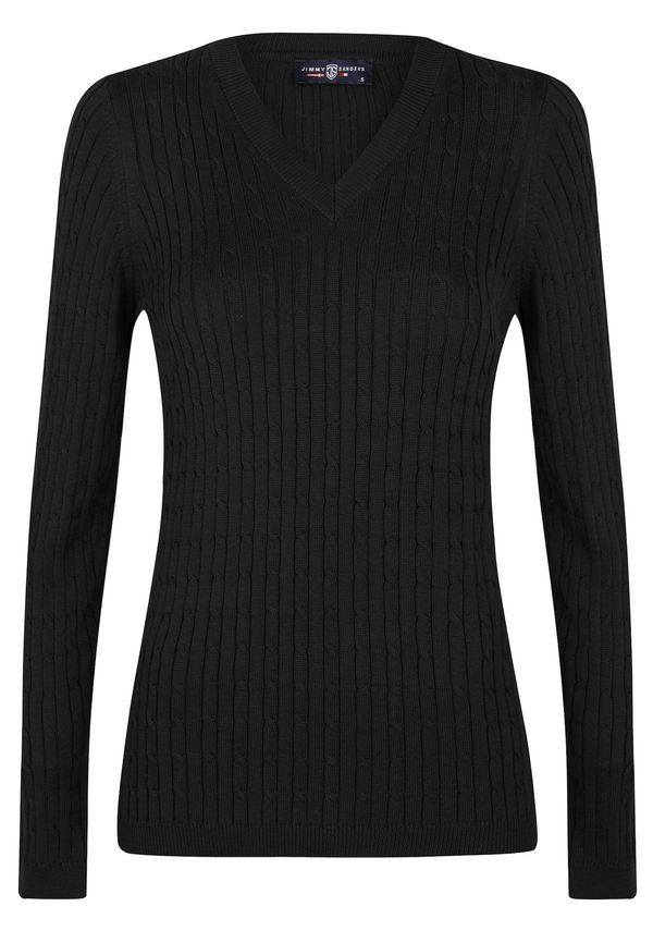 Jimmy Sanders Jimmy Sanders Pulover  črna