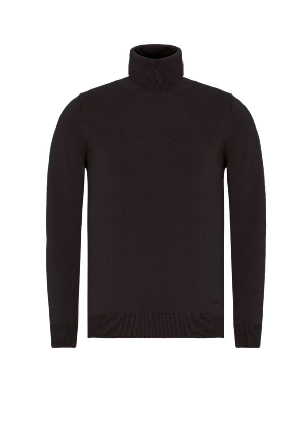 Jimmy Sanders Jimmy Sanders Pulover  temno rjava