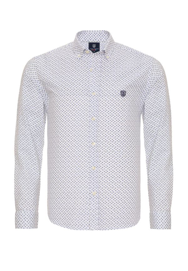 Jimmy Sanders Jimmy Sanders Srajca  svetlo modra / črna / bela