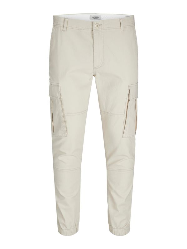 JJ Rebel JJ Rebel Kargo hlače 'JREBMICHAEL'  svetlo bež