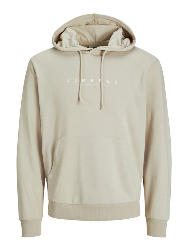 JJ Rebel JJ Rebel Majica 'JREBROCKY'  ecru / bela