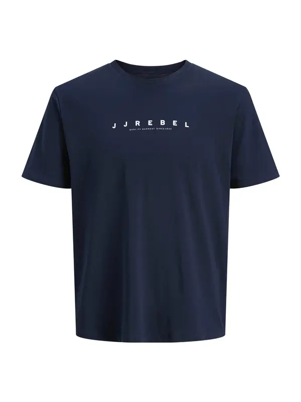 JJ Rebel JJ Rebel Majica 'JREBROCKY'  mornarska / bela