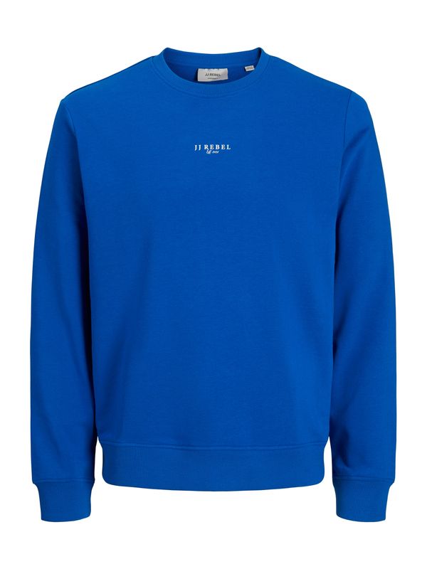 JJ Rebel JJ Rebel Majica 'JREBRUBEN'  kobalt modra / bela
