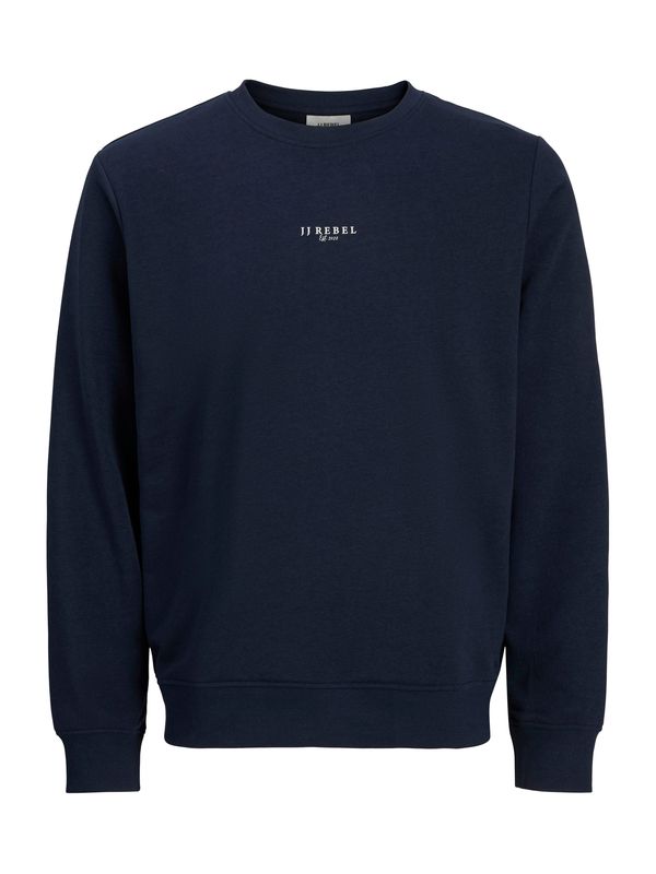 JJ Rebel JJ Rebel Majica 'JREBRUBEN'  nočno modra / bela